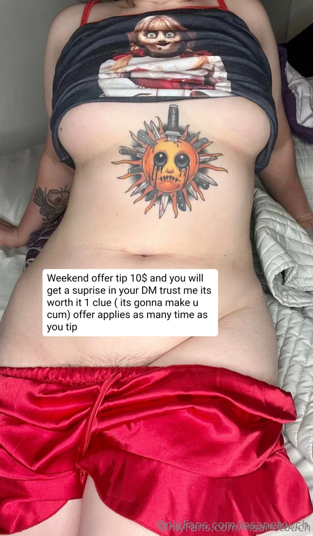 Weekend offer tip 10 and you will get a suprise in your dm trust me 