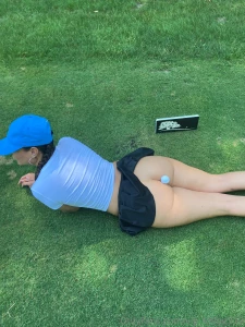 Can i be your caddy golf is never boring with me babe