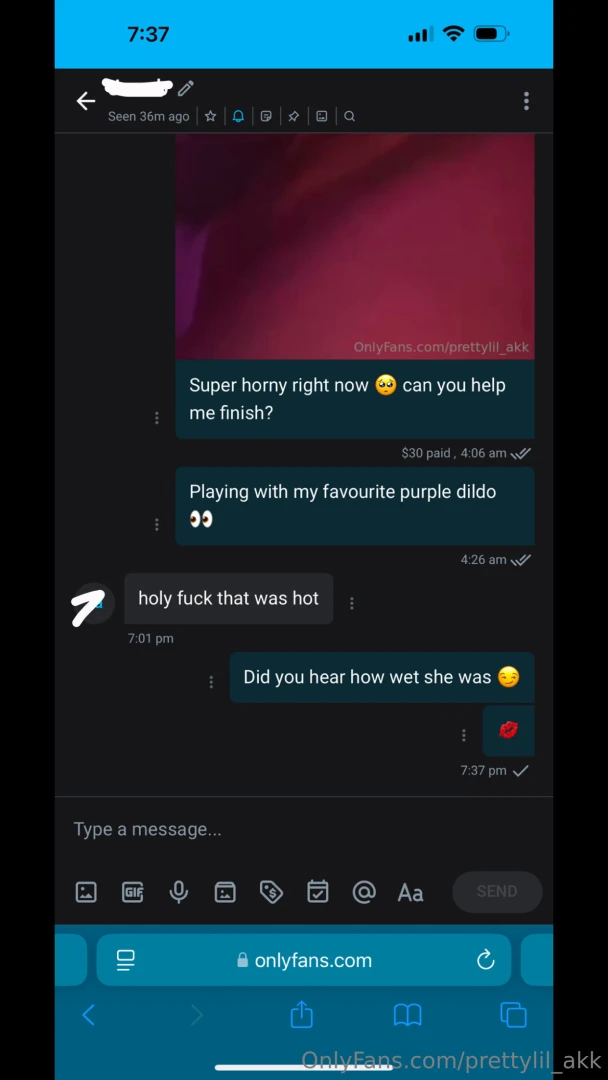 Unlock the full video in messages part 1 