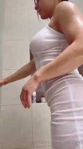 I like that you can see through my dress i was excited to do it for