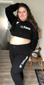 Felt cute and cozy in my of merch today merch part 1