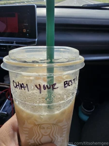 Love notes in coffee