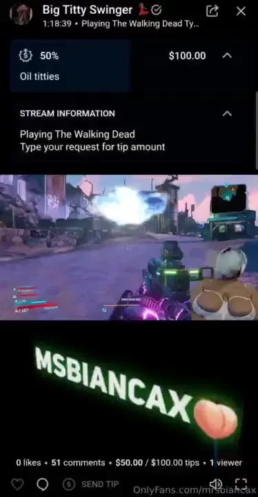 Join my live and watch me play tips get me naked and more 