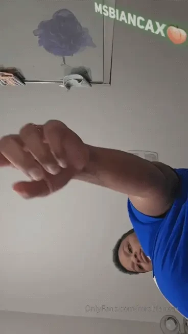 Come watch me pull my cheeks apart 