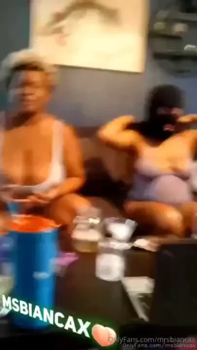 She s a whole different person when the ski mask is on more footage 