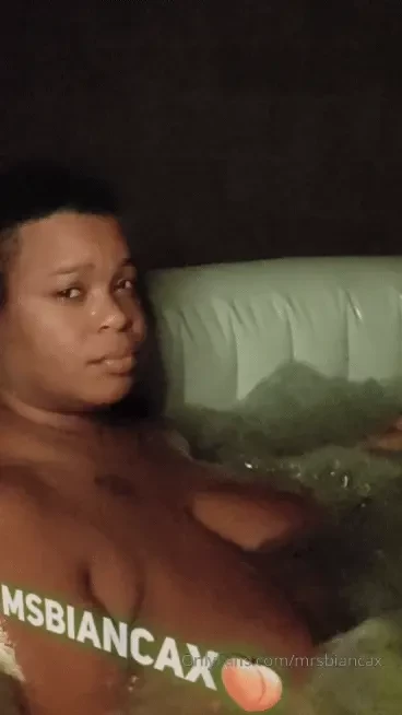 In the jacuzzi getting my face fucked until he hit that little 