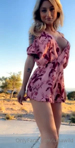 Dancing in the sunset