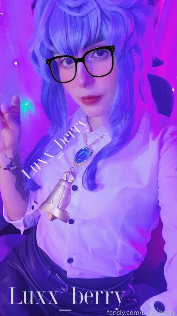 New exclusive photos for my dear and naughty subscribers ganyu cosplay part 3 