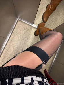 Samples - gt legs legs legs layered tan pantyhose amp black suspenders