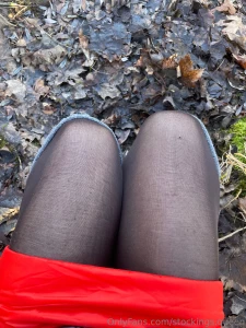 Samples - gt it was a sunny day brown tights black boots hiking skirt part 1