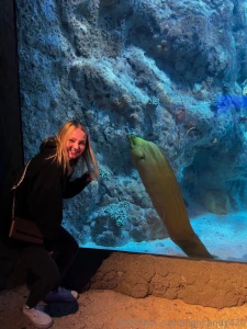 Since i ve been having more seizures i took a trip to the aquarium to