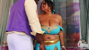 professor-gaia - Gifs and promo from princess jasmine play party pt 3 w blkdickmatterss part 38 