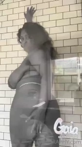 A shower peep show tags shower time lapse naked tits on the glass