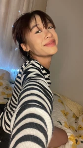 Smiling outside wicked thoughts inside