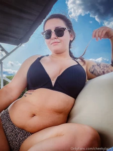 Nothing better than hanging on the lake and sun bathing