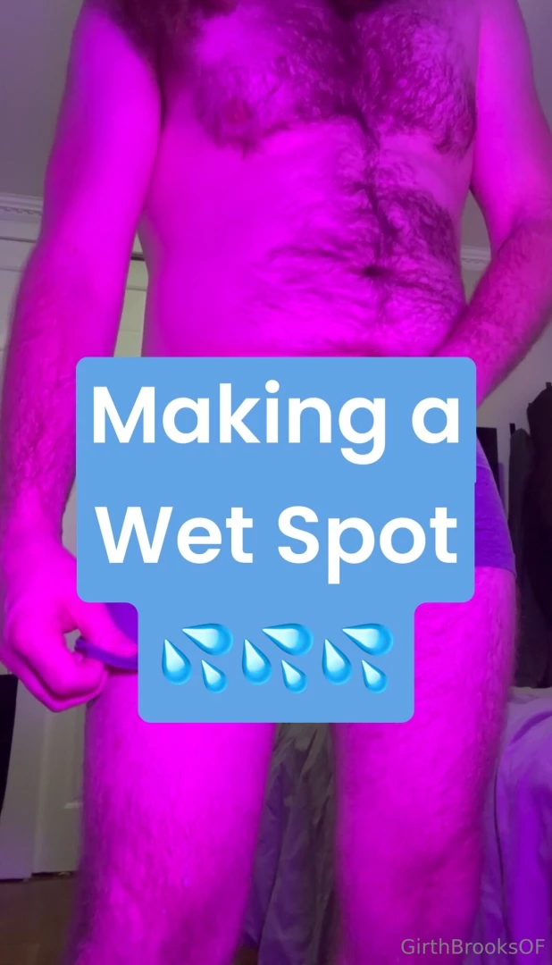 Ruining a brand new pair of grey undies 