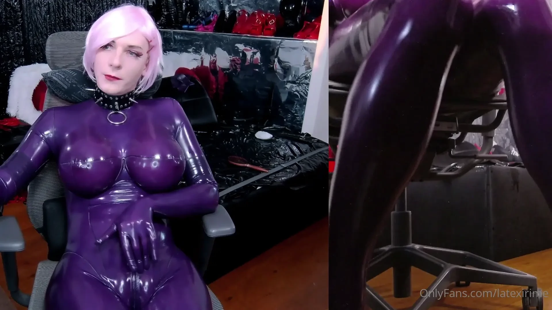 Hb 2023-04-23 part 2 wearing 0 25mm damson purple radicalrubber 3000g 