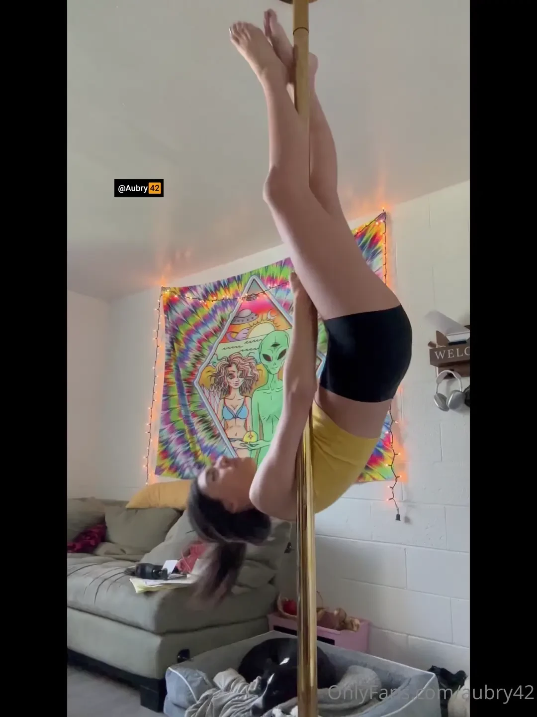 Trying to learn this thingy on the pole how am i doing so far even 