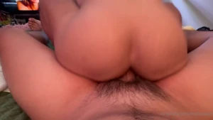 Getting my pussy used in the bed