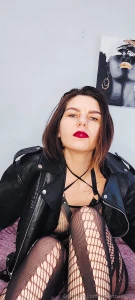 Watch me spit on your pathetic excuse for a cock it s the most action