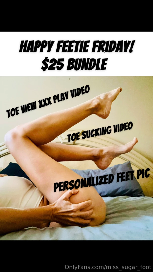 Tip the link below for miss_sugar_foot feetie friday bundle https 