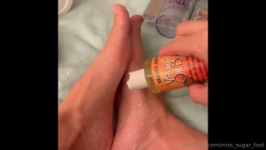 Foot care routine swipe tips appreciated miss_sugar_foot https