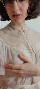 Watch me fondle my nipples until they go from super soft to suckably