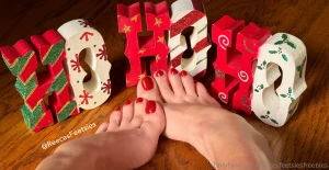 What do you think santa will say when he see these toes