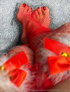 I am feeling festive are you happy festive foot fetish friday