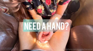 Need a hand or two this scene ends in a creamy handful part 1