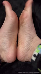 Brand new pedicure my paid of subscribers saw it first so be sure to
