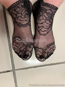 I have never struggled this much before lol hands free lace sock