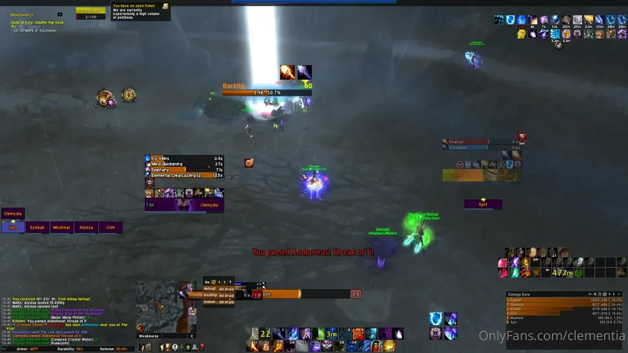 Cat gets teamed on uwu 