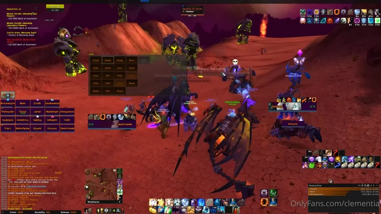 Clemchowder is back and ready to douse his allies in his sweet white 