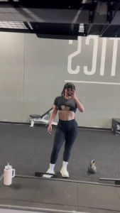 lilmisschanel - Who s gonna stretch out mommy after a work out 