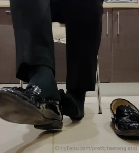 Do you want to see me removing my shoes and socks after a long day on