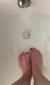 Good morning would you like to join me in my bath today