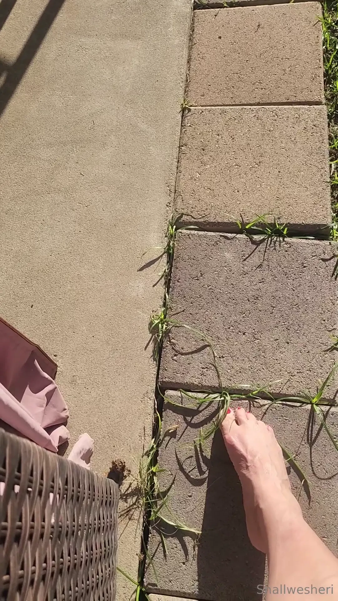 Can you pull weeds with your toes apparently it s harder than it looks 