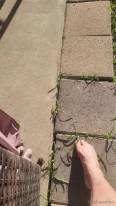 Can you pull weeds with your toes apparently it s harder than it looks