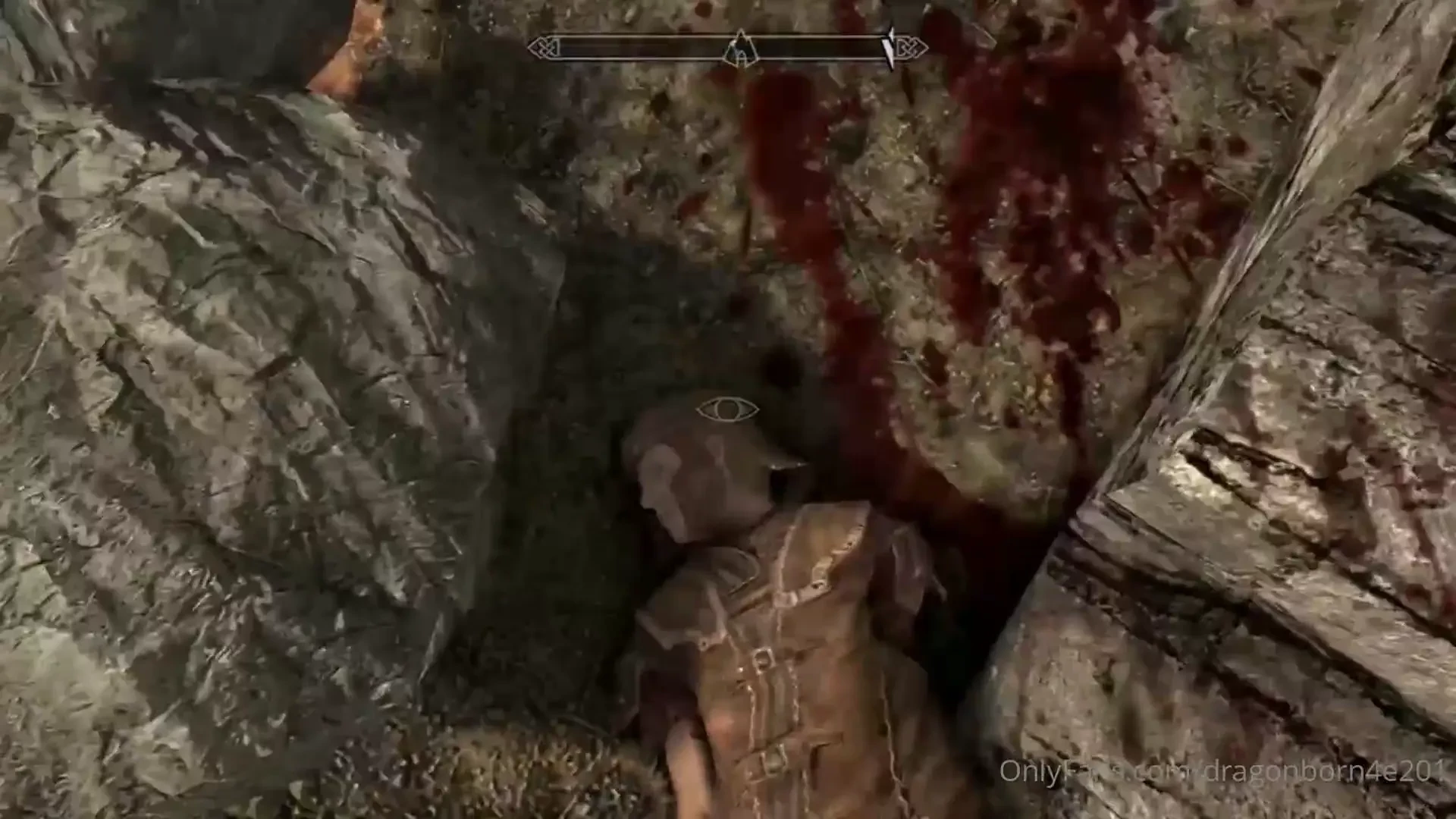 Ragnar tbags imperial amp stormcloak real quick while escaping 