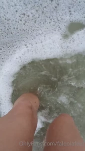 Playing in the ocean is fun but playing with you would be so much more