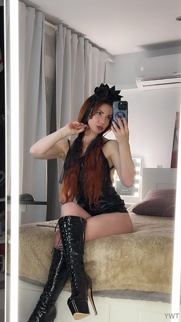 Did put up together another black outfit part 7 