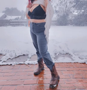 There was no convincing me to take off my bottoms but the top that s a