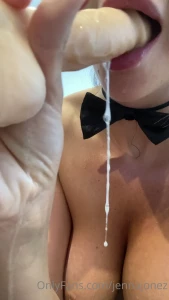 Tip for minnies throat fuck sloppy bj