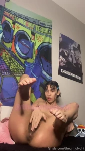 Yummy little mess pissing fingering hairypussy toes selfworship spit