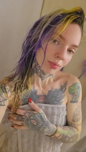 Took a nice hot shower to wash the day away tip me 5 on this post and