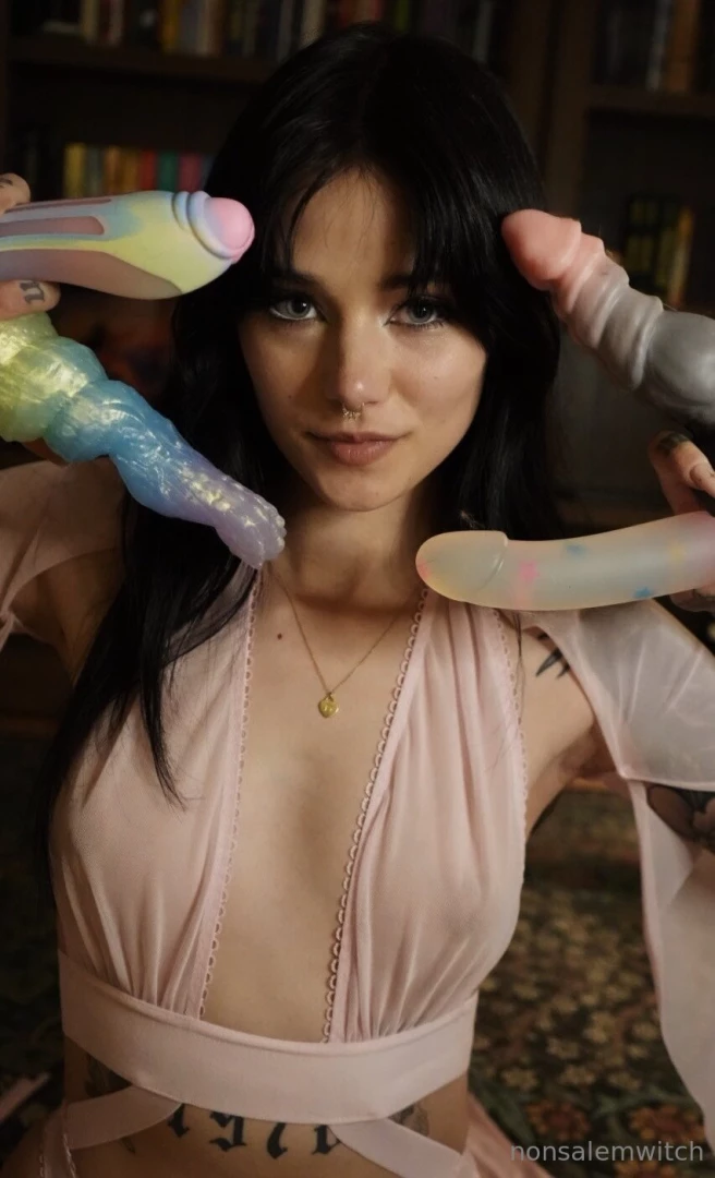 Just a girl and her fantasy toys 