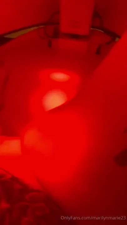 Red light therapy session so relaxing part 1 