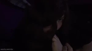 A little toe sucking tease