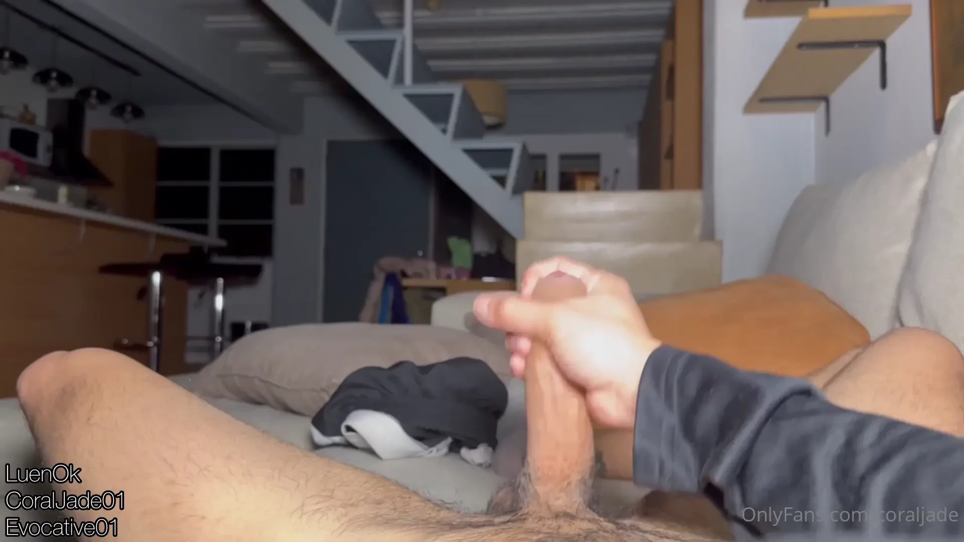 Fucking with a friend while my boyfriend is on the bed luen ok 